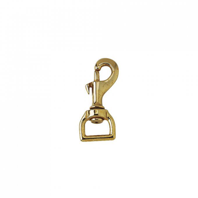 Mousqueton Laiton Oeil 20 mm