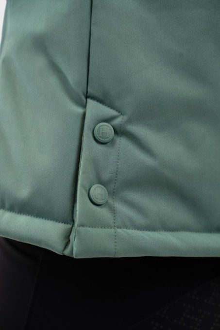 Gilet sans manches Betty Harcour Paon