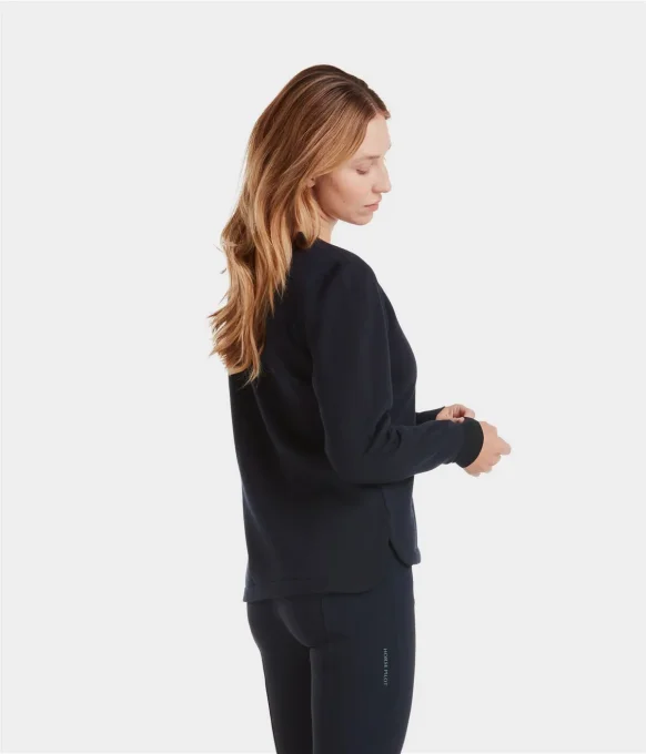 Sweat-shirt en laine de Mérinos - Horse-Pilot