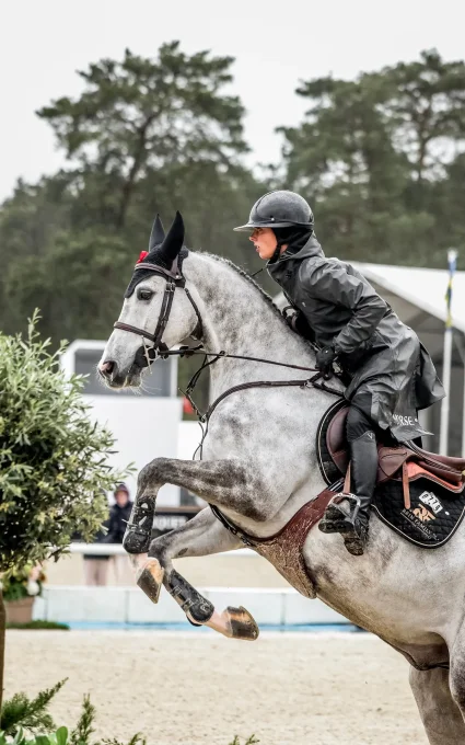 Veste imperméable d'équitation longue Raintech - Horse Pilot
