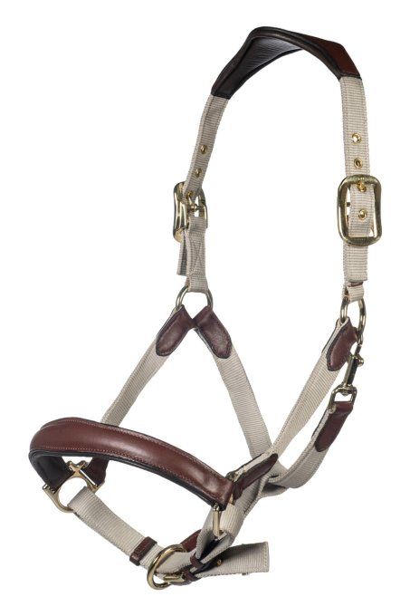 Licol Cuir et Nylon LUNA