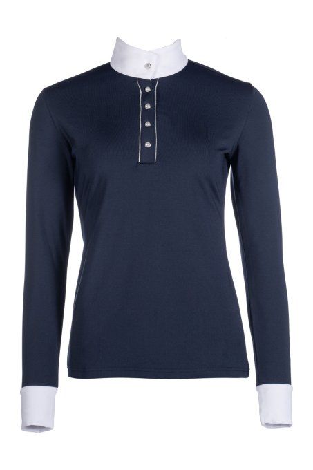 Polo de concours HKM Emilia- manches longues