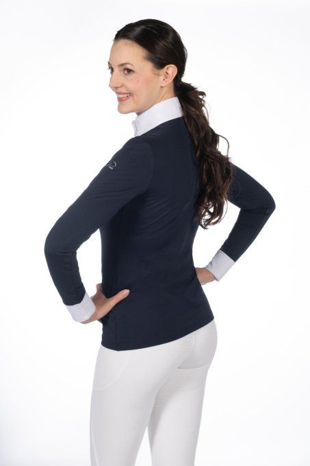 Polo de concours HKM Emilia- manches longues