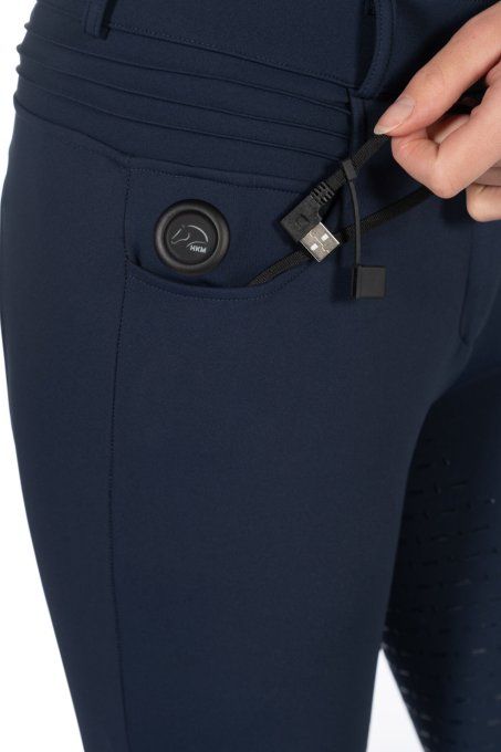 Pantalon chauffant Comfort avec fond en silicone HKM