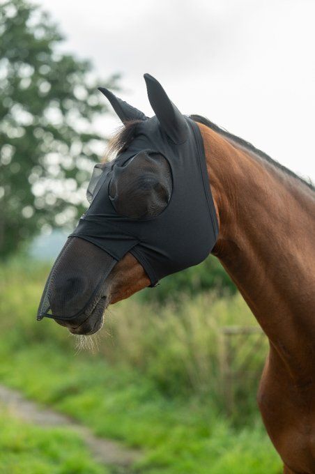 Masque anti-mouches -Elastic- protection du naseau