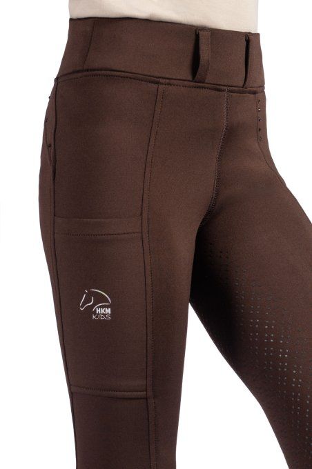 Leggings HKM -Lana II- Style fond 1/1 en silicone