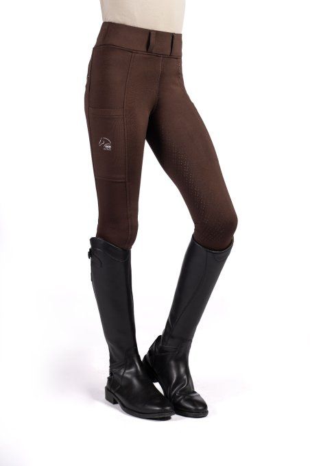 Leggings HKM -Lana II- Style fond 1/1 en silicone