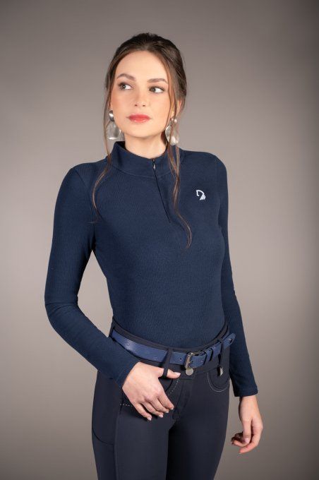 Polo à manches longues HKM - Lauria Garrelli - Arezzo Soft