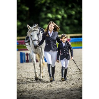 Veste de concours EQUI-THÈME Soft White