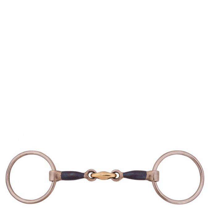 Filet à anneaux double brisure BR Sweet Iron 13 mm