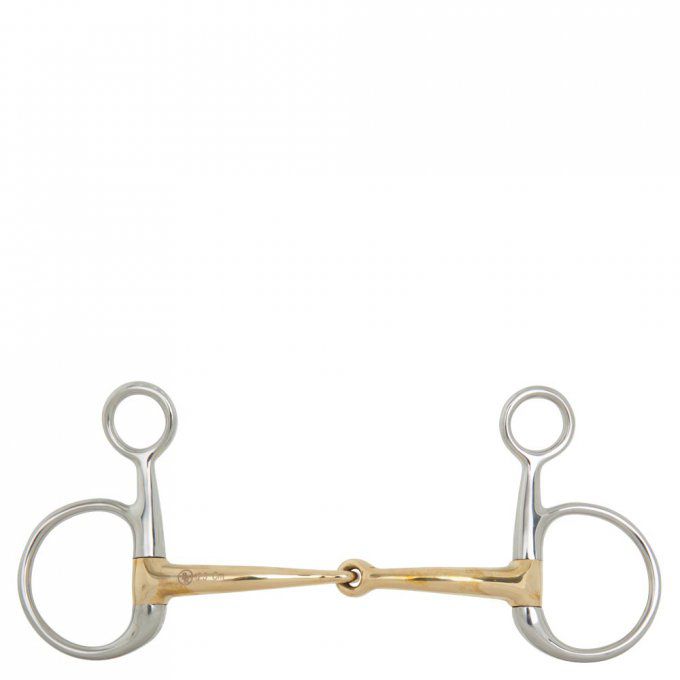 Mors Baucher simple brisure BR Soft Contact 12 mm Cheeks 110 mm