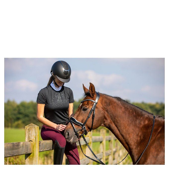 Casque d'équitation BR Lambda Glossy 