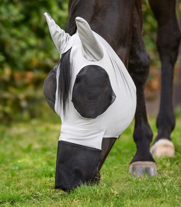 Masque anti-mouches Puck avec protection nasale - Waldhausen
