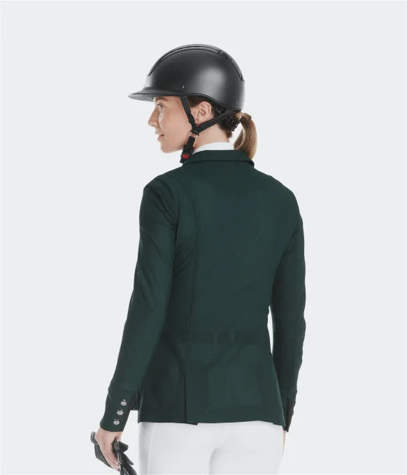 Veste de concours Aeromesh Vert Foncé Horse-Pilot - Femme