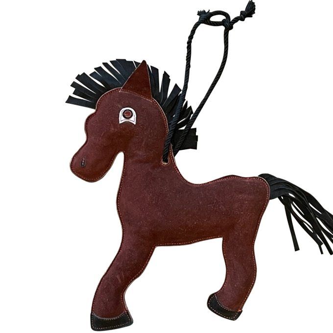 Jouet pour chevaux en cuir
