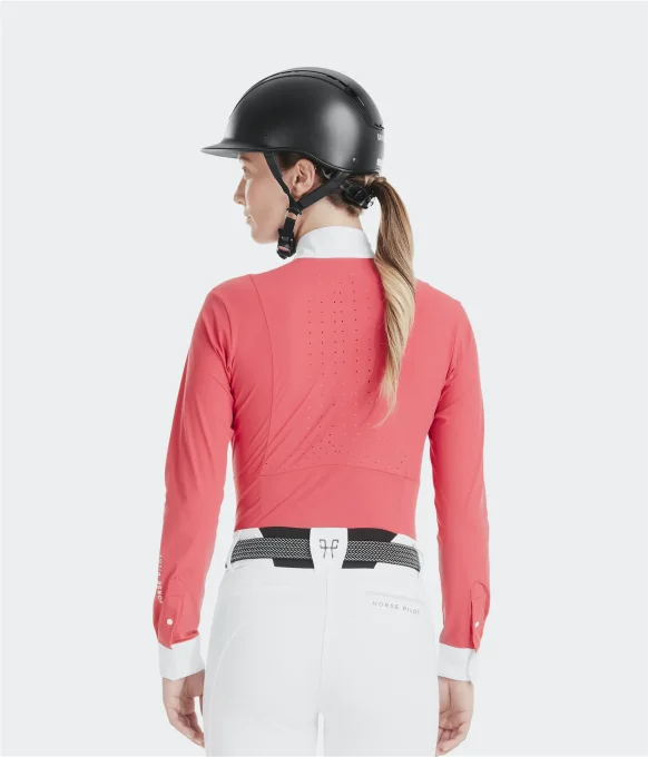 CHEMISE DE CONCOURS MONICA MANCHES LONGUES HORSE PILOT