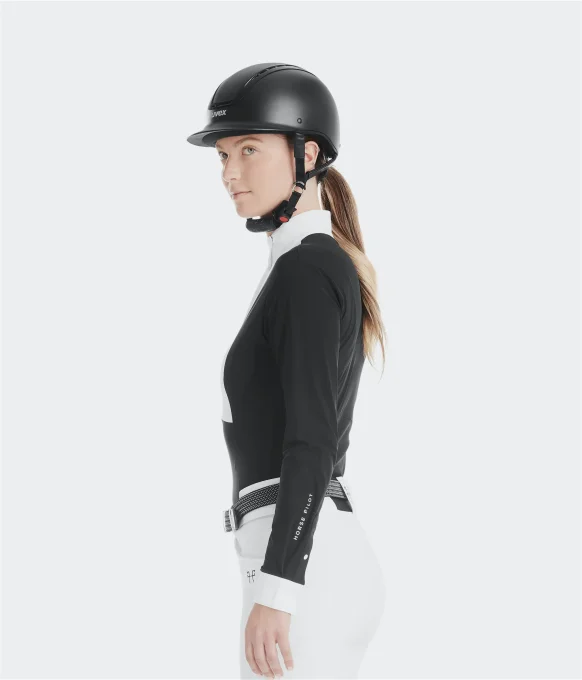 CHEMISE DE CONCOURS MONICA MANCHES LONGUES HORSE PILOT