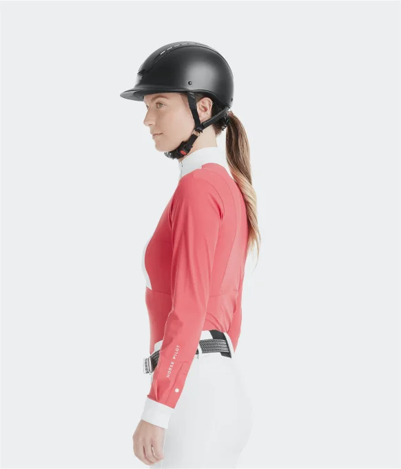 CHEMISE DE CONCOURS MONICA MANCHES LONGUES HORSE PILOT