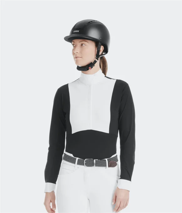 CHEMISE DE CONCOURS MONICA MANCHES LONGUES HORSE PILOT