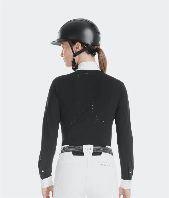 CHEMISE DE CONCOURS MONICA MANCHES LONGUES HORSE PILOT