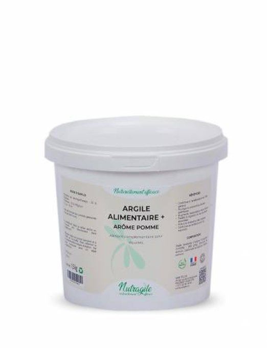 Argile Alimentaire + arôme pomme