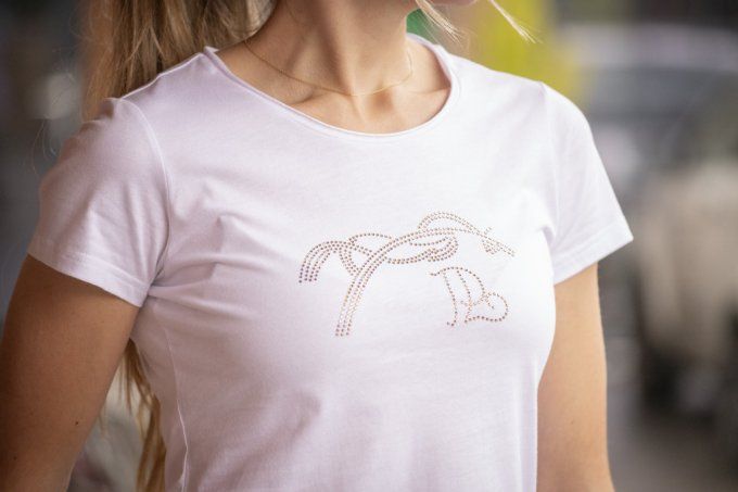  T-shirt PENELOPE "Iconic Strass"