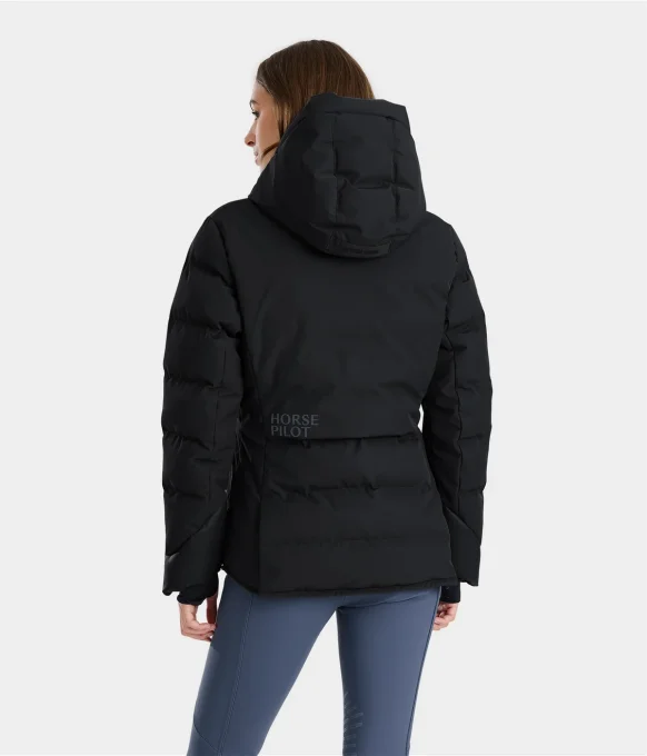Doudoune d'Équitation Femme Horse Pilot – Chaude, Imperméable et Compatible Airbag