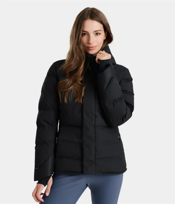 Doudoune d'Équitation Femme Horse Pilot – Chaude, Imperméable et Compatible Airbag