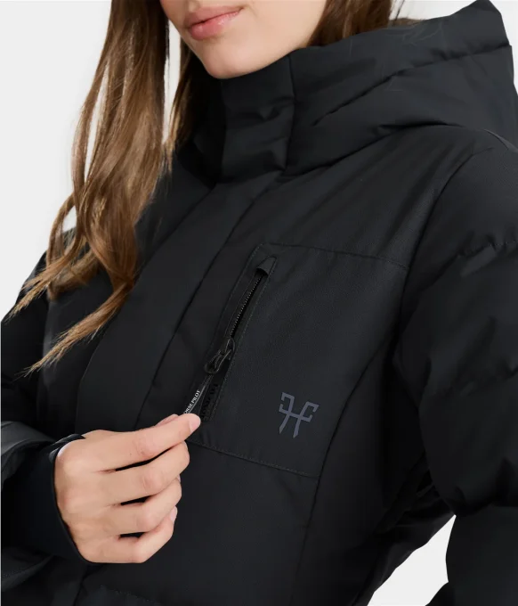 Doudoune d'Équitation Femme Horse Pilot – Chaude, Imperméable et Compatible Airbag