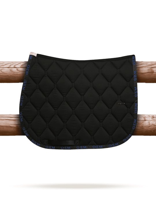 Tapis GEM Love Obstacle - Noir/Bleu roi