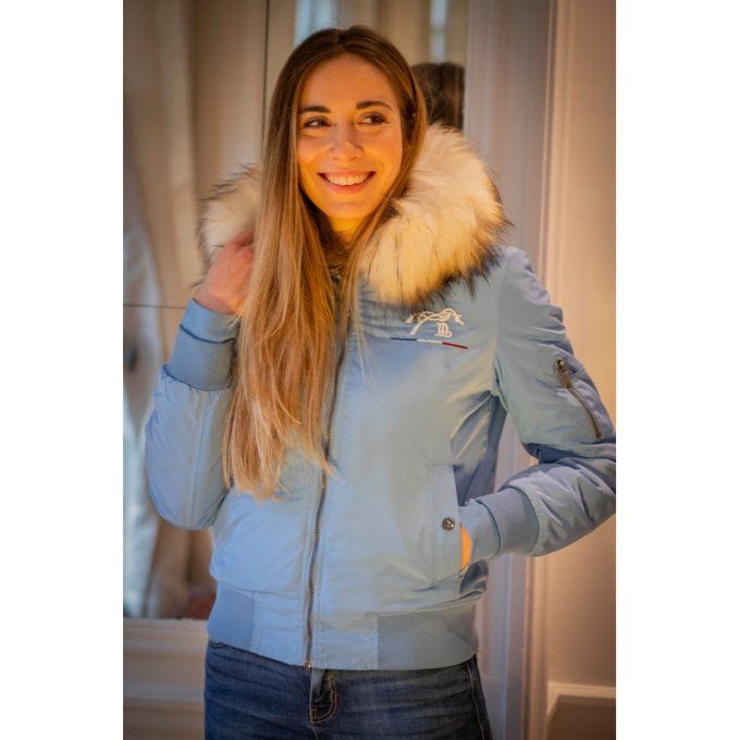 Blouson Pénélope Lyon Bleu Artic XXS 