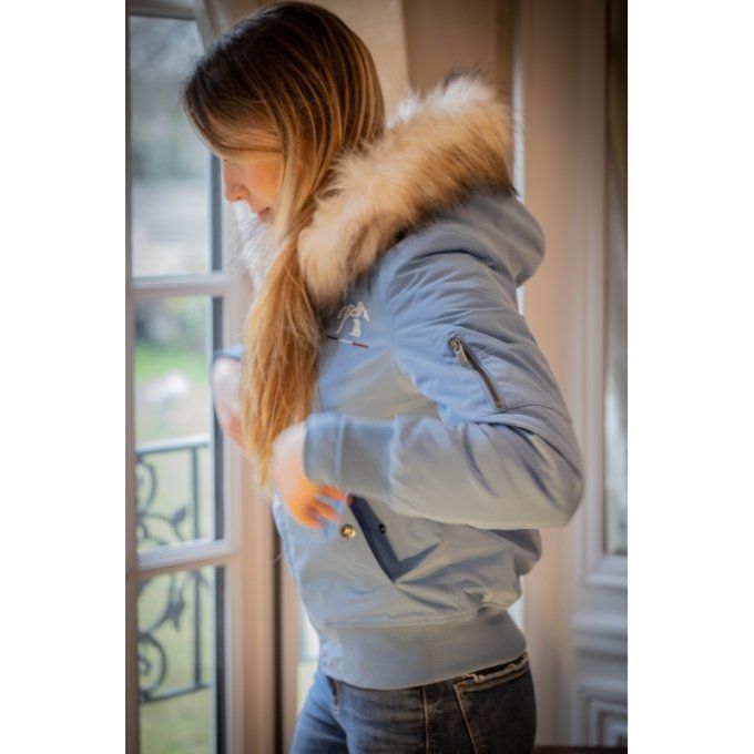 Blouson Pénélope Lyon Bleu Artic XXS 