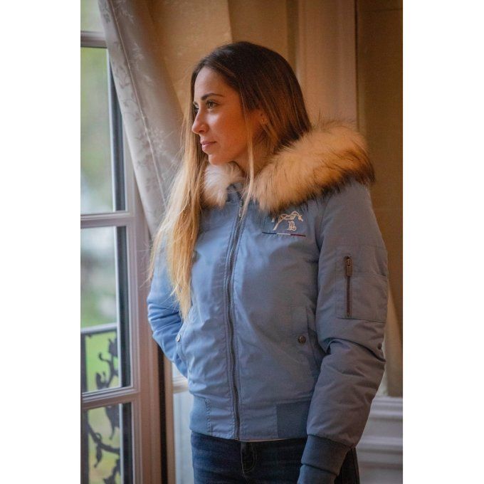 Blouson Pénélope Lyon Bleu Artic XXS 
