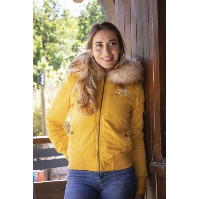 Blouson Pénélope Lyon Jaune - Femme
