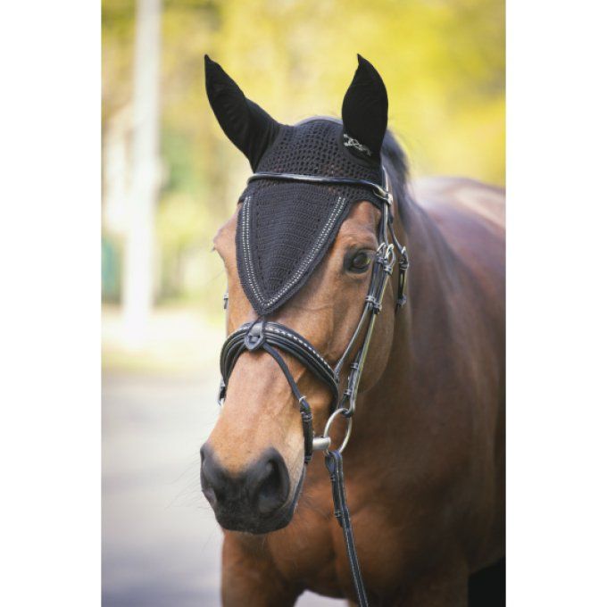 Bonnet chasse-mouches Pénélope Strass long