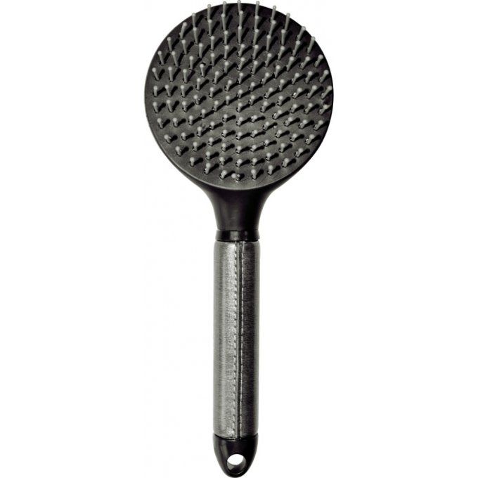 Brosse à crins Hippo-Tonic Glossy argent