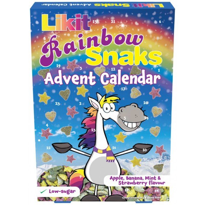 Calendrier de l'Avent Rainbow allégé - LIKIT 