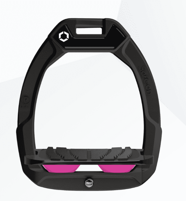 Flex On - Etriers Safe On IG Noir/Noir/Rose