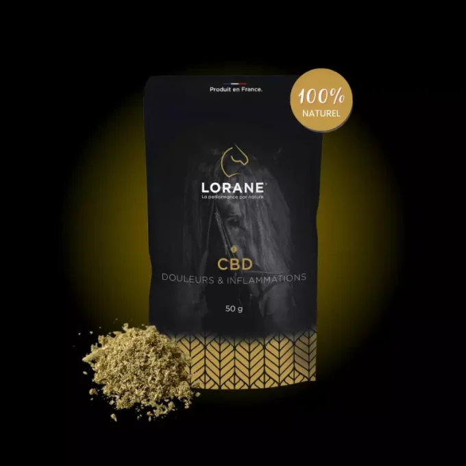 CBD Lorane - Douleurs et inflammations cheval