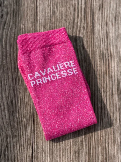 Chaussettes d'équitation à paillettes Equislay