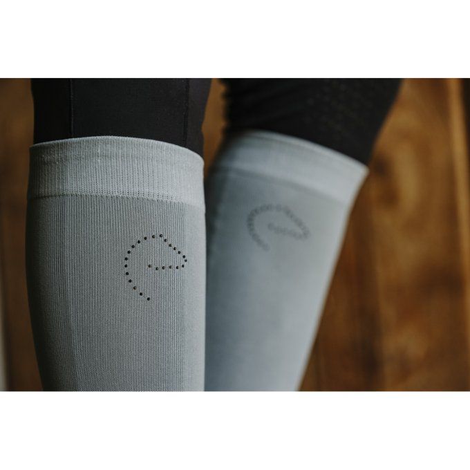 Chaussettes Je t'aime EQUITHÈME Compet - Lot de 2