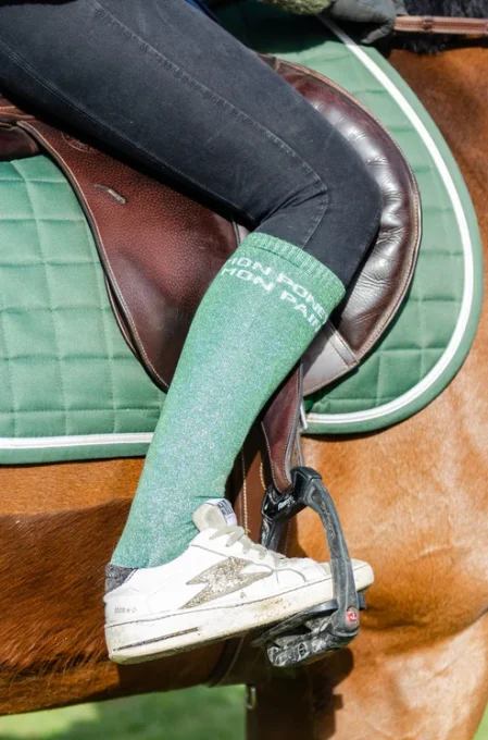 Chaussettes d'équitation à paillettes Equislay