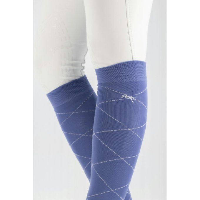 Chaussettes Pénélope Luxe Stripes & Cross - 2 paires