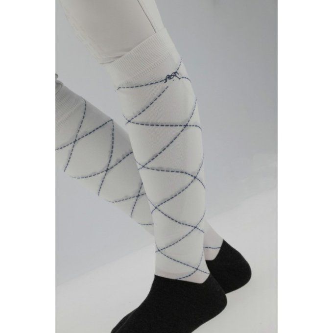 Chaussettes Pénélope Luxe Stripes & Cross - 2 paires