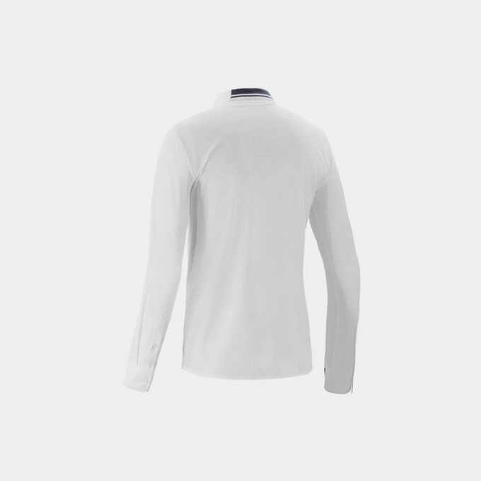 Horse Pilot - Chemise manches longues homme Design Ls Shirt blanc