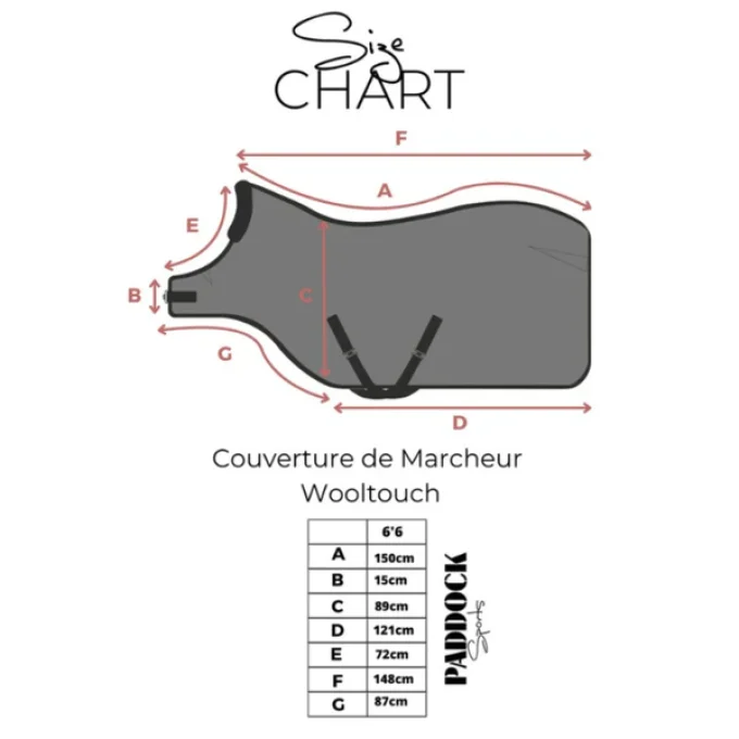 Couverture De Marcheur Wooltouch - Paddock