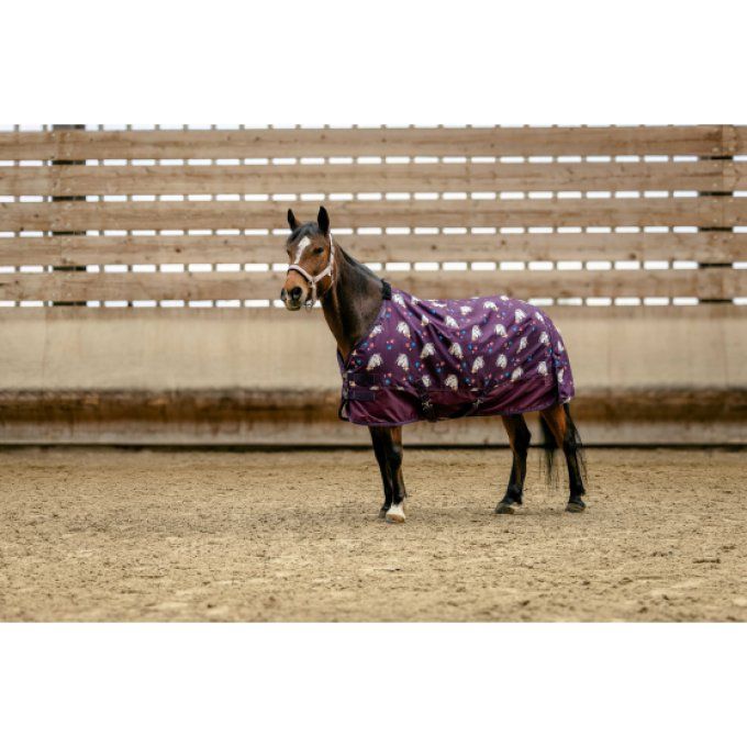 Couverture EQUITHÈME Licorne 600D Poney - Standard