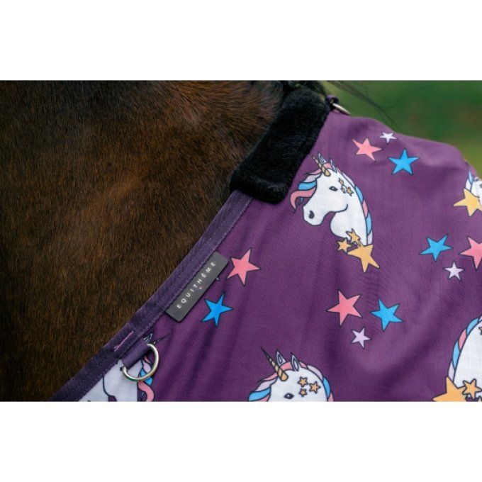 Couverture EQUITHÈME Licorne 600D Poney - Standard