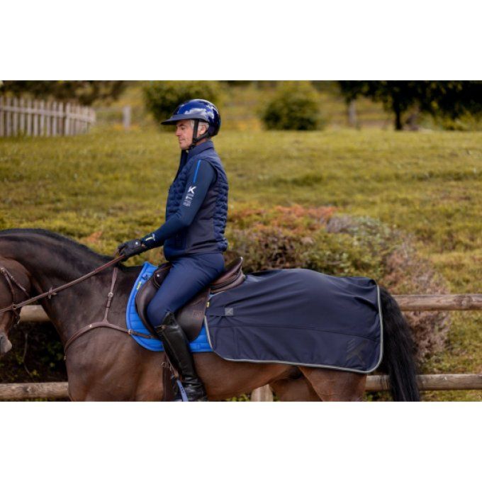 Couvre-reins carré K by EQUITHÈME K-Eros