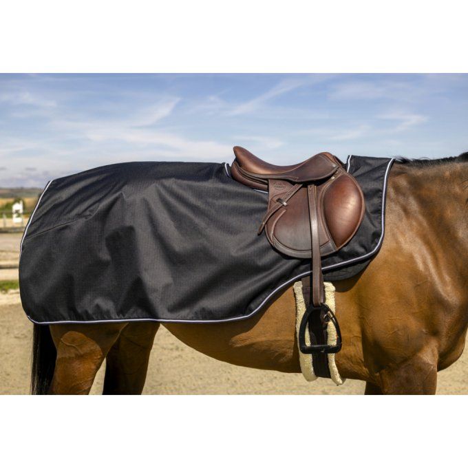   Couvre-reins EQUITHÈME Tyrex New 600D doublé polaire 